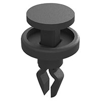 Essentra Components - RFL-1BK - RIVET PUSH 0.417" NYLON BLACK