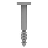 Essentra Components - BHF-7 - BARBED FASTENER 0.886" NYLON BLK