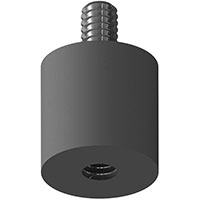 Essentra Components - QM1T - RND STANDOFF 6-32 NEOPRENE 7/16"