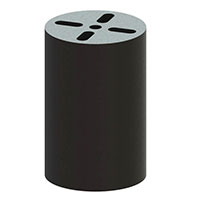 Essentra Components - LEDM-3-09 - LED SPACER 5MM T-1-3/4 BLK 9MM