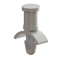 Essentra Components - PSM-2-01 - BRD SPT REST MNT SNAP LOCK 1/8"