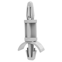 Essentra Components - LCBSA-6-7-01 - BRD SPT SNAP LOCK NYLON 7/16"