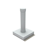 Essentra Components - PSBM-7-01A-RT - BRD SPT REST MNT ADHESIVE 11.1MM