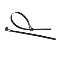 Essentra Components - CTR001A - CABLE TIE RELEASABLE:NYL BLACK