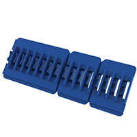 Essentra Components - EFA04-08-001 - FIBER CLIP BLUE 8/4/4 2MM