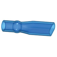 Essentra Components - 238032 - CONN SLEEVE 0.25 1POS BLUE TRANS
