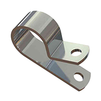 Essentra Components - AL10A - CBL CLAMP P-TYPE SILVER FASTENER