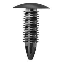 Essentra Components - BPF-F1G12 - BARBED FASTENER 0.972" NYLON BLK