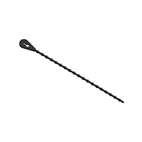 Essentra Components - BT-4-10-BK - WIRE TIE BLACK STD 4"L