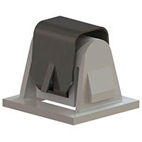 Essentra Components - DCS-7 - CATCH SILVR/NAT .515"X.656" HOLE