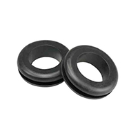 Essentra Components - GRO031121A - GROMMET 0.125" PVC BLACK
