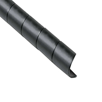 Essentra Components - HR4U-1/4 - SPIRAL WRAP 1/4" X 100' BLACK