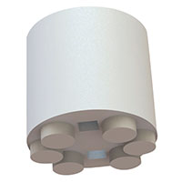 Essentra Components - LEDS2M-180-01 - LED SPACER MOLDED (T1 3/4) .180"