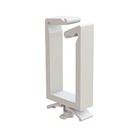 Essentra Components - LWS-9-4-01 - CBL CLIP WIRE SADDLE PUSHIN TURN