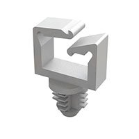 Essentra Components - LWSBH-1-01 - CBL CLIP WIRE SADDLE FIR TREE