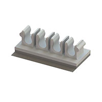 Essentra Components - OFHB3-4-19A-RT - FIBER HOLDER ADH MNT NAT 8X3MM