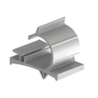 Essentra Components - PKKL-4 - CBL CLIP C-TYPE NATURAL PUSH IN