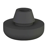 Essentra Components - POF-40048 - FOOT CYLINDRICAL 0.311" DIA BLK