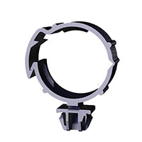 Essentra Components - SHR-C4 - CBL CLIP C-TYPE BLACK ARROWHEAD