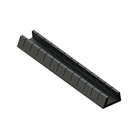 Essentra Components - SNGS-1B - GROM EDGE SLOT NYLON BLK 1=100'