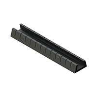 Essentra Components - SNGS-2B - GROM EDGE SLOT NYLON BLK 1=100'