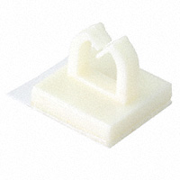 Essentra Components - MWSEB-2-19A-RT - CBL CLIP WIRE SADDLE NATURAL ADH