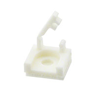 Essentra Components - MWSLTB-1-19A-RT - CBL CLIP WIRE SADDLE NATURAL ADH