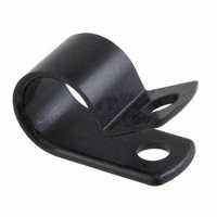 Essentra Components - N-7B-BK - CBL CLAMP P-TYPE BLACK FASTENER