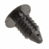 Essentra Components - PL-250-10-01BK - BARBED FASTENER 0.625" NYLON BLK