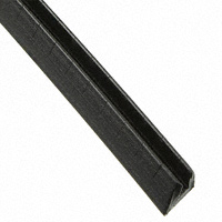 Essentra Components - SPGS-3B - GROMMET EDGE SLOT PE BLACK 100'