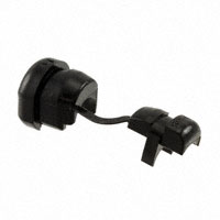 Essentra Components - SRB-R-4 - BUSHING W/STR RELIEF NYLON BLACK