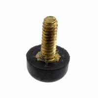 Essentra Components - TB-1 - FOOT CYLINDRICAL 0.374" DIA BLK