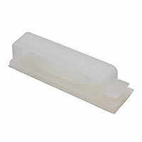 Essentra Components - TFCC-50-01 - CBL CLIP FLAT NATURAL ADHESIVE