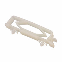 Essentra Components - TFCCA-40-01 - CBL CLIP FLAT NAT ARROW WINGED