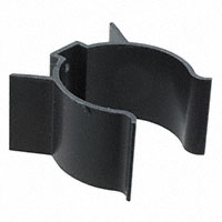 Essentra Components - V-1028 - CLIP SCREW MNT BLACK 1.75" DIA