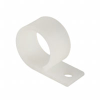 Essentra Components - WHC-750-01 - CBL CLIP P-TYPE NATURAL FASTENER