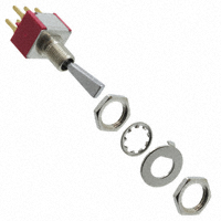 E-Switch - 100DP1T6B15M2REH - SWITCH TOGGLE DPDT 0.4VA 20V