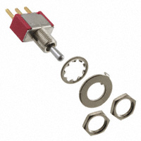 E-Switch - 100SP3T2B3M2REH - SWITCH TOGGLE SPDT 0.4VA 20V