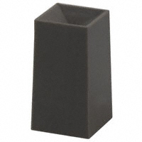 E-Switch - 1DDGR - CAP PUSHBUTTON SQUARE DARK GRAY