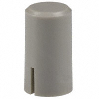 E-Switch - 1RLGR - CAP PUSHBUTTON ROUND LIGHT GRAY