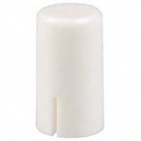 E-Switch - 1RWHT - CAP PUSHBUTTON ROUND WHITE