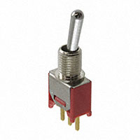 E-Switch - 200MSP2T1B1M2RE - SWITCH TOGGLE SPDT 0.4VA 20V