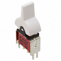 E-Switch - 300AWSP4J2WHTVS2RE - SWITCH ROCKER SPDT 0.4VA 20V