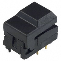 E-Switch - 5501M1BLKX - SWITCH PUSH SPDT 0.3A 12V