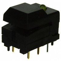 E-Switch - 5501MBLKYEL - SWITCH PUSH SPDT 0.3A 12V