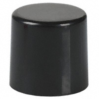 E-Switch - 700C1BLK - CAP PUSHBUTTON ROUND BLACK