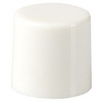 E-Switch - 700C1WHT - CAP PUSHBUTTON ROUND WHITE