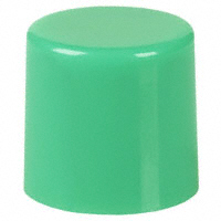 E-Switch - 700C1GRN - CAP PUSHBUTTON ROUND GREEN