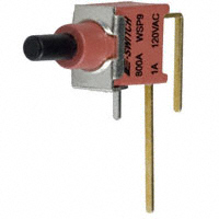 E-Switch - 800AWSP9M7RE - SWITCH PUSH SPST-NO 0.4VA 20V