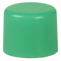 E-Switch - 800C1GRN - CAP PUSHBUTTON ROUND GREEN